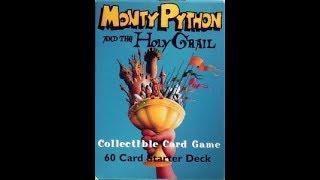 Unboxing the Monty Python and the Holy Grail CCG Starter Deck