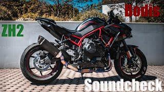 Bodis Auspuff TEST | Kawasaki ZH2 | Soundcheck