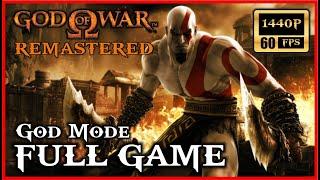 GOD OF WAR 1 Remastered FULL GAME Walkthrough [60FPS Full HD] God of War Collection