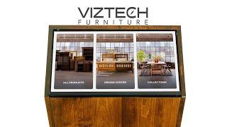 VIZTECH Furniture Kiosk Design Center