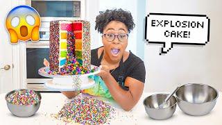 TRYING TO BAKE A 5 STAR EXPLOSION CAKE!