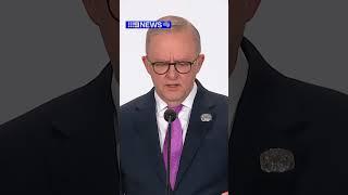 Albanese speaks after Trump's early G7 Departure | 9 News Australia