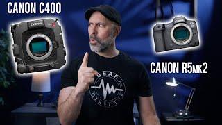 How the Canon C400 completely changes the calculus of the  R5mk2