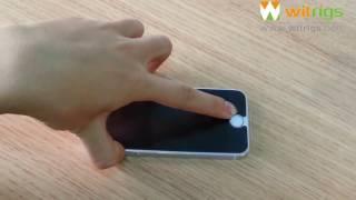 Witrigs-- How to apply a Cool iphone 5s privacy screen protector ! NO Bubbles and Dusts !