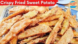 Crispy Fried Sweet Potato Wedges Recipe