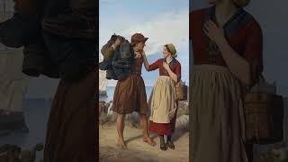 Rudolf Jordan | The Return of the Fishermen, 1837 #youtubeartist