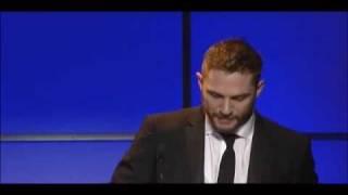 Tom Hardy and Christopher Nolan at the VES awards 2011