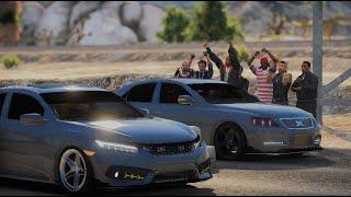 Tuned Civic RS VS Mark X | GTA 5 | Leon Gaming