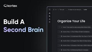 Introducing Kortex: The Complete Knowledge Workspace (Product Tour)