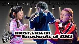 TOP 5 | MOST viewed KNOCKOUTS of 2023 | The Voice Kids