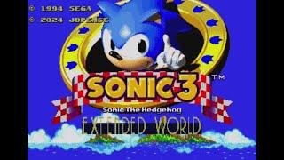 Sonic Hack Longplay - Sonic 3 Extended World Demo