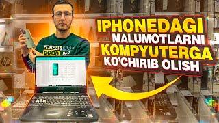 IPHONEDAGI MALUMOTLARNI KOMPYUTERGA OSON O`TKAZSIH