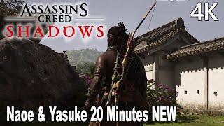 Assassin's Creed Shadows Naoe & Yasuke 20 Minutes NEW Gameplay 4K