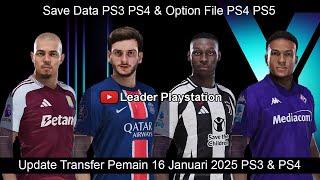 Update Transfer Pemain 16 Januari 2025 PS3 & PS4