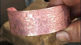 Granule Texture Copper Bracelet - easy & unique - GS Tongs