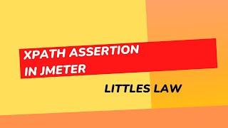 What & How to use XPath Assertion in JMeter #jmeter #jmetertutorial #performancetesting