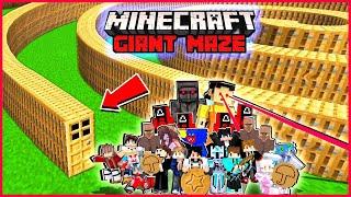 1000 HARI TERJEBAK DI MAZE SQUID GAME LEVEL 9999 HARDCORE MINECRAFT FULL EPISODE ! GAGAL SEMUA