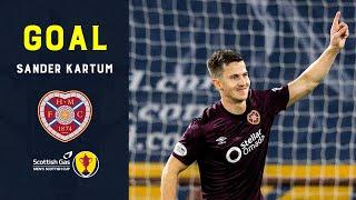 GOAL - Sander Kartum | Hearts v Dundee | Scottish Gas Men's Scottish Cup