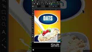 Packaging Design In Coreldraw | Corel Draw Tutorial, corel draw designs #shorts