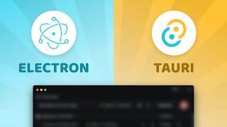 I built a REAL Desktop App with both Tauri and Electron