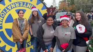 Christmas Parade 2023 Downtown Fuquay-Varina Rotary Interact Clubs