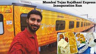 Mumbai Tejas Rajdhani Express Inaugration Journey