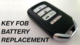 Honda Accord Key Fob Battery Replacement