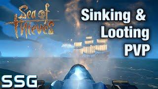 SOT Sinking & Looting PVP ep1 SeeShellGaming