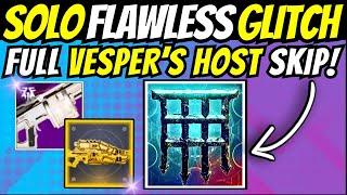 INSTANT Vesper's Host SOLO FLAWLESS GLITCH! Easy CHILL INHIBITOR Farm & GOD ROLL Cheese! Destiny 2