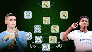 Real Madrid X Man City Squad Building  || eFootball 24