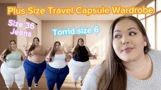 Plus Size Travel Capsule Wardrobe *Warm Weather*