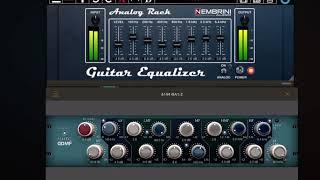 Nembrini Guitar eq vs DDMF 6144 AUV3 eq comparison.