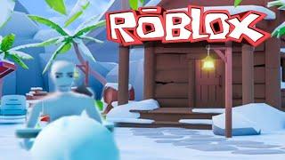 Собрал Гигантский Снежный Шар в ROBLOX!!! | Snowballer Simulator!