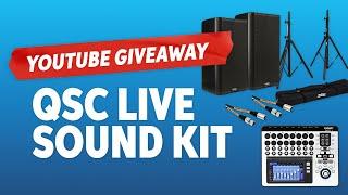 GIVEAWAY  — QSC K12.2 Speaker Pair Pack & TouchMix-16 22-channel Mixer