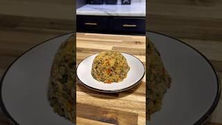 This Dirty Rice is full and flavor and comes together quick! #cooking #easyrecipe #foodie #dirtyrice