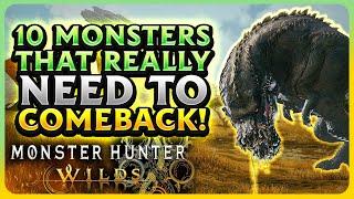 Top 10 Monsters That MUST Return to Monster Hunter Wilds | Rathalos Watch