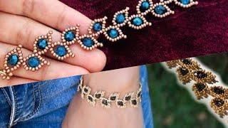 Yaprak Görünümlü Kristal Kolye + Bileklik Yapımı | KENDİN YAP | Crystal Bracelet | Takı Tasarım DIY