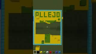 Minecraft Falling Blocks Pixel ART Allejo Super Star Soccer #shorts #minecraft @KONAMI573ch