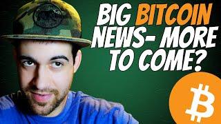 This Announcement Brought A Spike! Bitcoin & Alt News