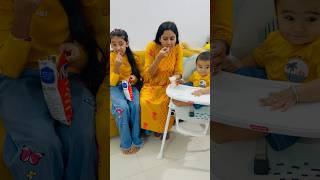 Mummy ne Rishabh ki icecream Samayra ko kyu nhi khilayi  #shorts #samayranarula #siblings