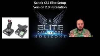 Saitek X52 Elite Setup Version 2 Installation Video!