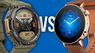 Comparativo: AMAZFIT T REX 2 vs AMAZFIT GTR 3 PRO Edição Limitada - Quais as diferenças?