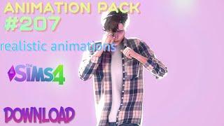 Animation Sovushka PACK 207 MOCAP fight boxing sport fall SIMS 4