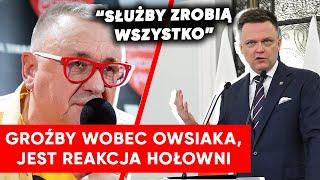 Groźby wobec Owsiaka. Jest reakcja Hołowni: Służby zrobią wszystko