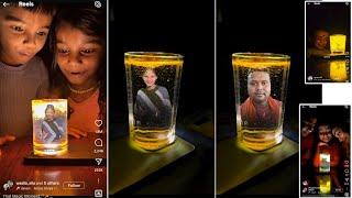 Photo in Haldi Glass | Water Glass Trend | How To Water Glass Reel Tutorial | Capcut Tutorial