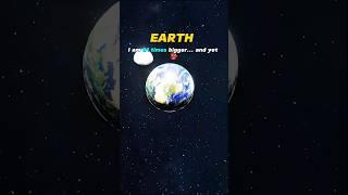 Earth vs Moon ️ #animation #universe #nasa