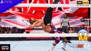 WWE 2K24 (PS5) - SAMI ZAYN vs. CHAD GABLE |RAW, MAY 20, 2024 [4K60FPS]
