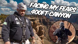 “FACING MY FEARS: JUMPING OFF A 400FT CANYON IN UTAH!”