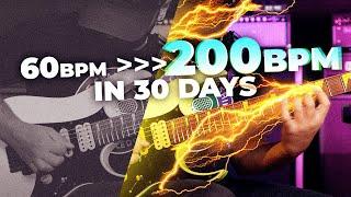 30 Days Guitar Picking Speed Burst Program