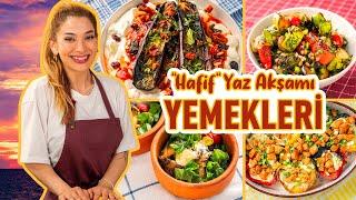 Yaz Akşamları için İdeal, Kurtarıcı ve Hafif Yemek Tarifleri ️️ YAZ YEMEKLERİ